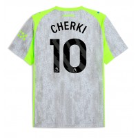 Manchester City Rayan Cherki #10 Tretí futbalový dres 2025-26 Krátky Rukáv